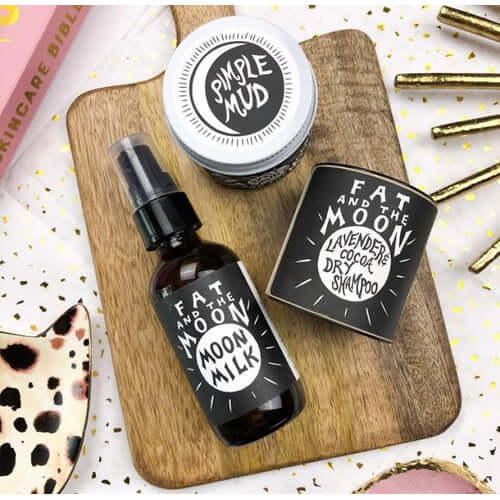 THREE PRODUCTS FROM NATURAL AND CRUELTY FREE BRAND FAT & THE MOON - As Told By Kirsty