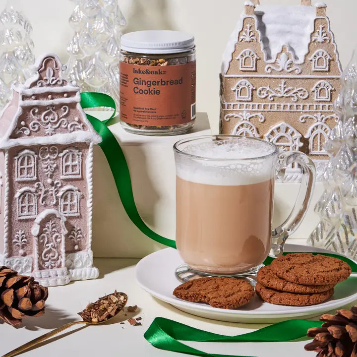 Gingerbread Cookie - Superfood Tea Blend 300g-Lake Oak Tea