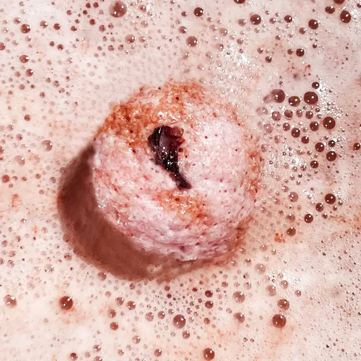 Wild Rose Botanic Large Bath Bomb - 8oz-Pure Drop-Live in the Light Naturally Ltd