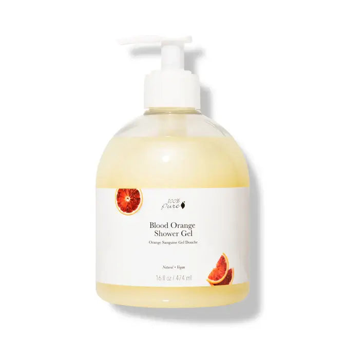 Blood Orange Shower Gel 473ml - 100% Pure-Live in the Light Naturally Ltd