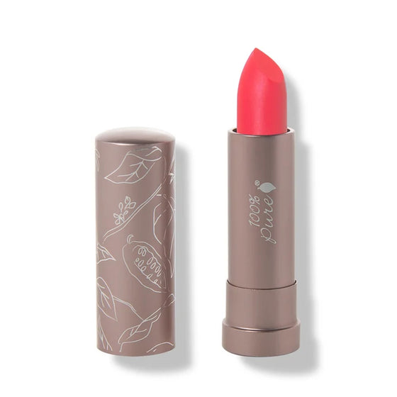 Prickly Pear Fruit Pigmented® Cocoa Butter Matte Lipstick - 100% Pure