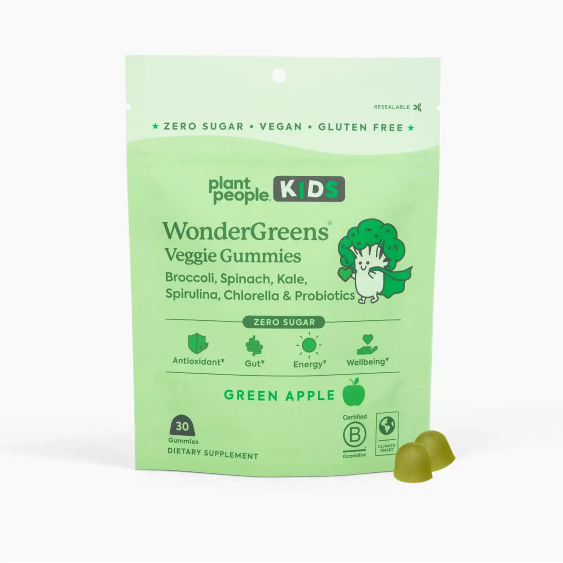 Wondergreens Kids Veggie Gummies