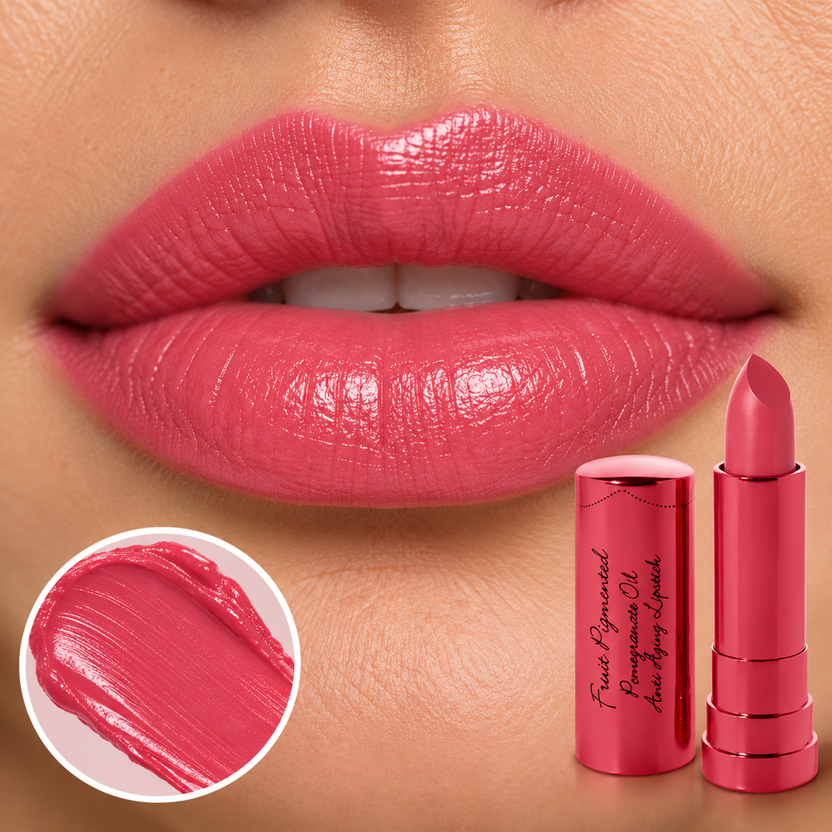 Narcissus Fruit Pigmented® Oil Anti-Aging Lipstick - 100% Pure