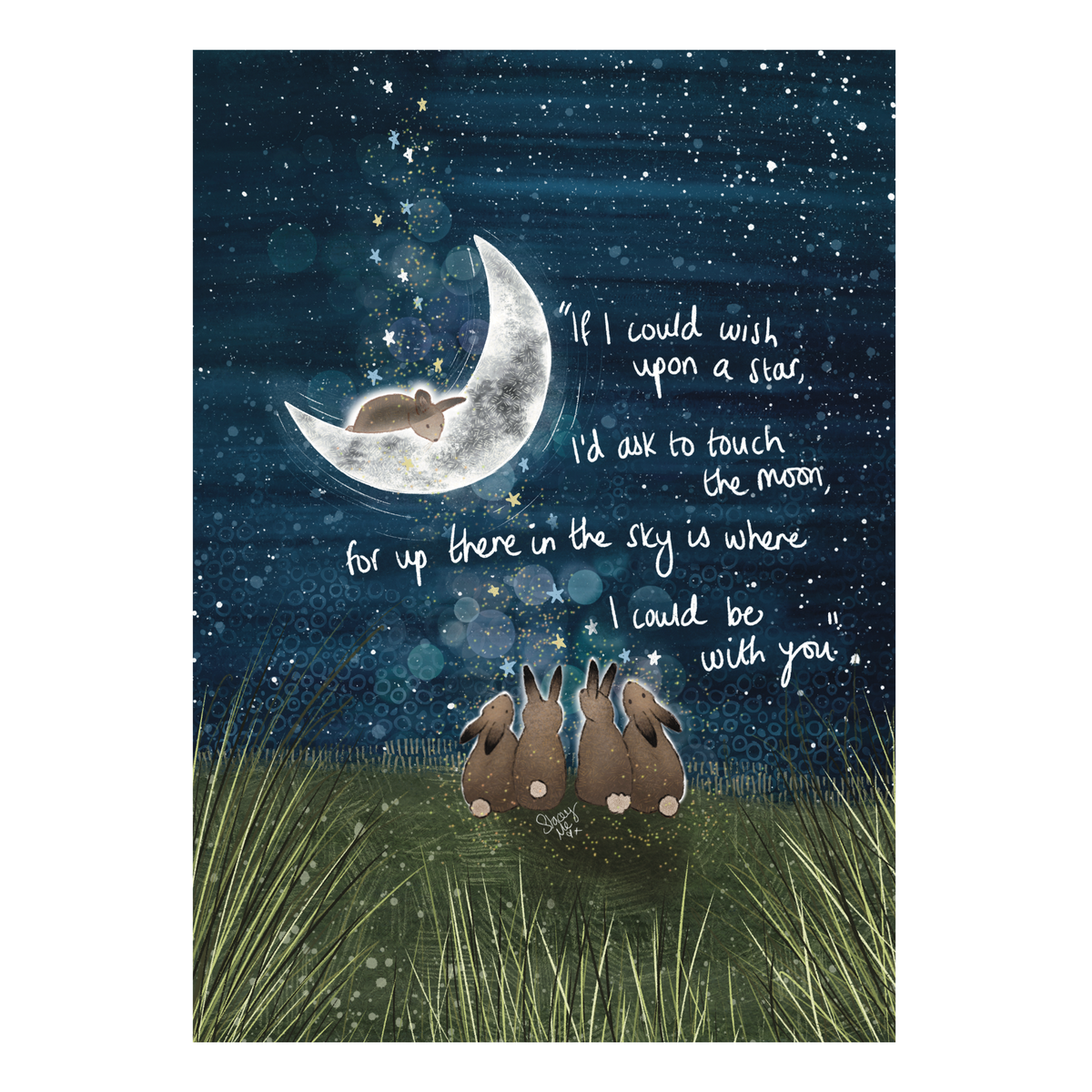 A4 Art Print - Be With You