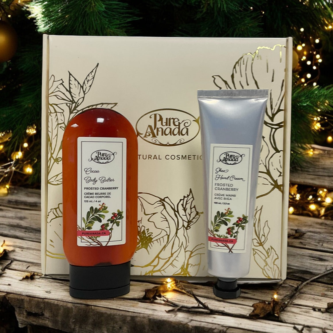 Christmas Hand & Body Creme Frosted Cranberry Pure - Anada