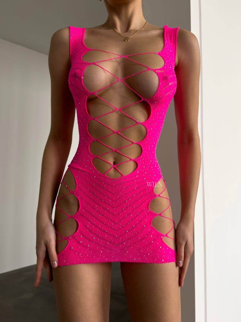 EXCESS Fishnet Lingerie