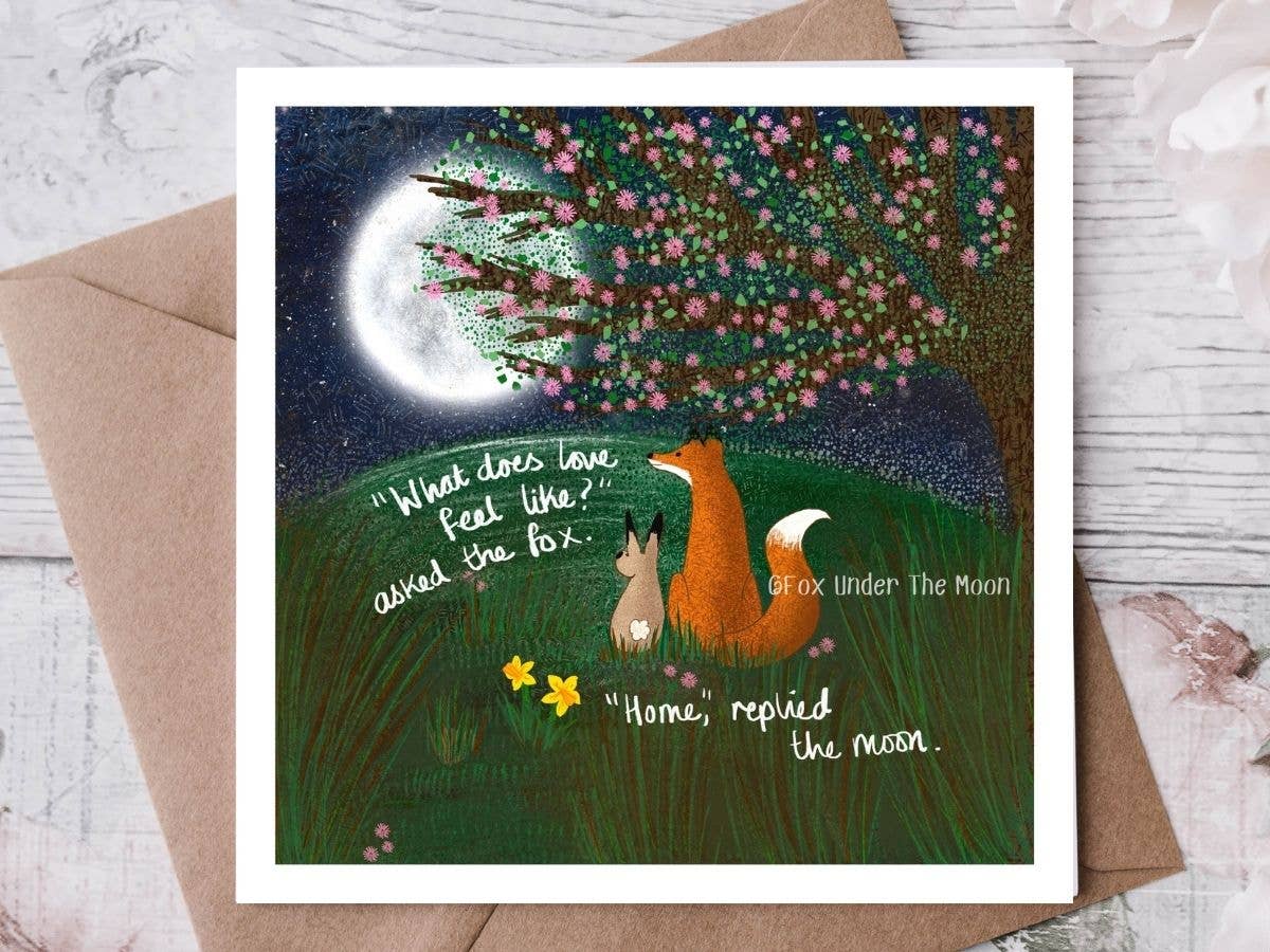 "Home" Relationship & New Home Card by Fox Under The Moon