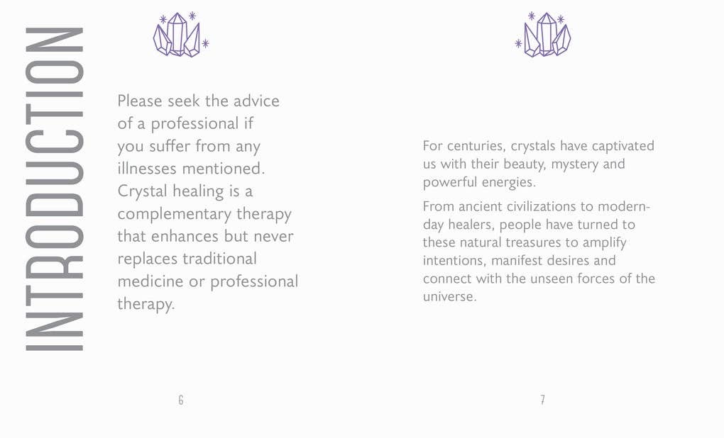 The Little Book of Crystal Magic by OH (Hardback)
