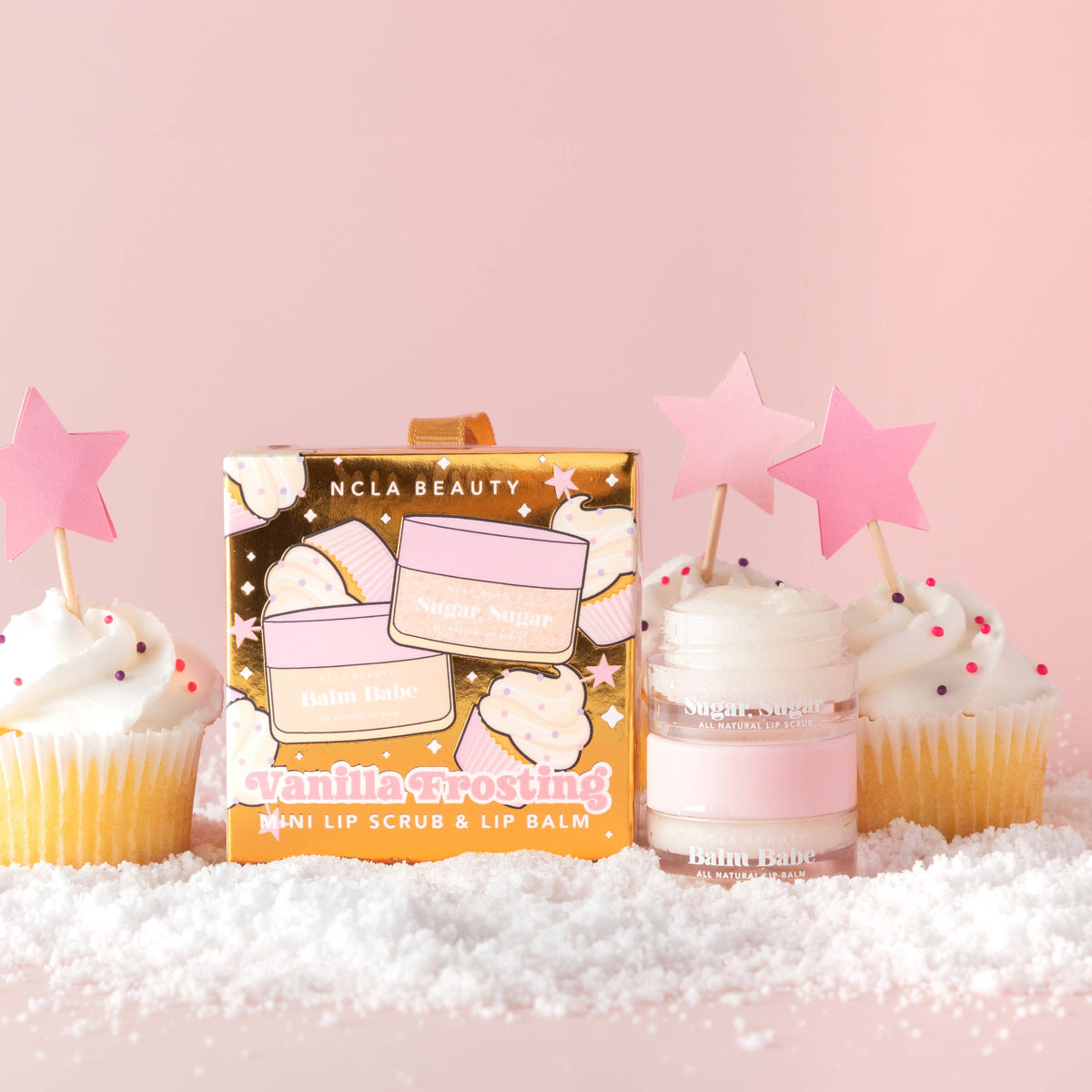 Ornament Mini - Vanilla Frosting Lip Scrub + Balm Set