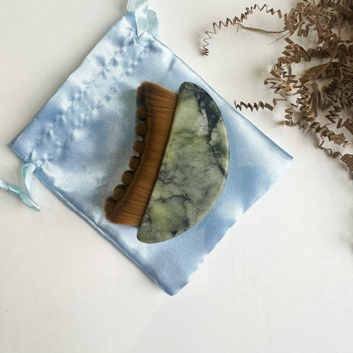 Walnut Lymphatic Brush