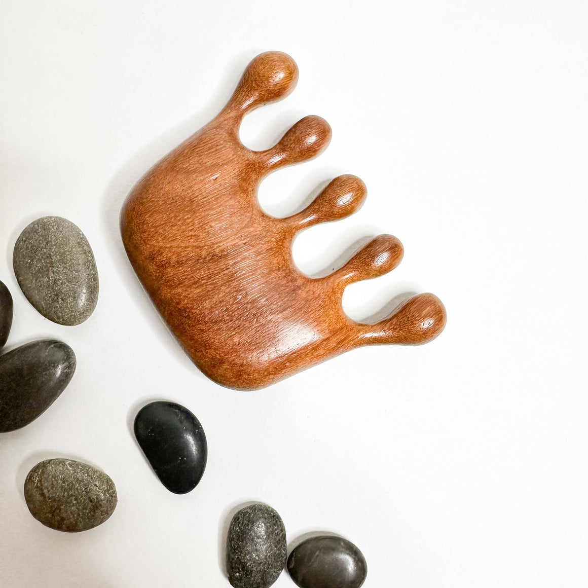 Natural Sandalwood Detangling Comb - Smile Boutiques