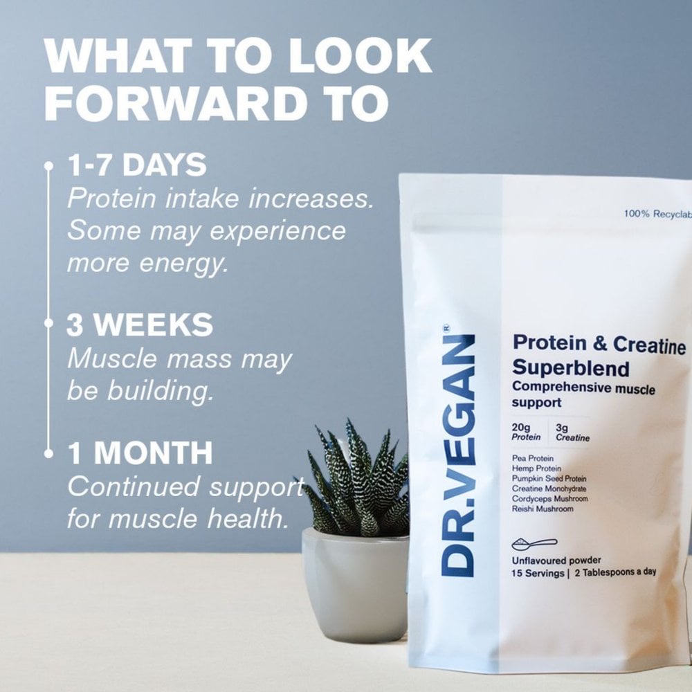 Protein & Creatine Superblend - Dr.Vegan