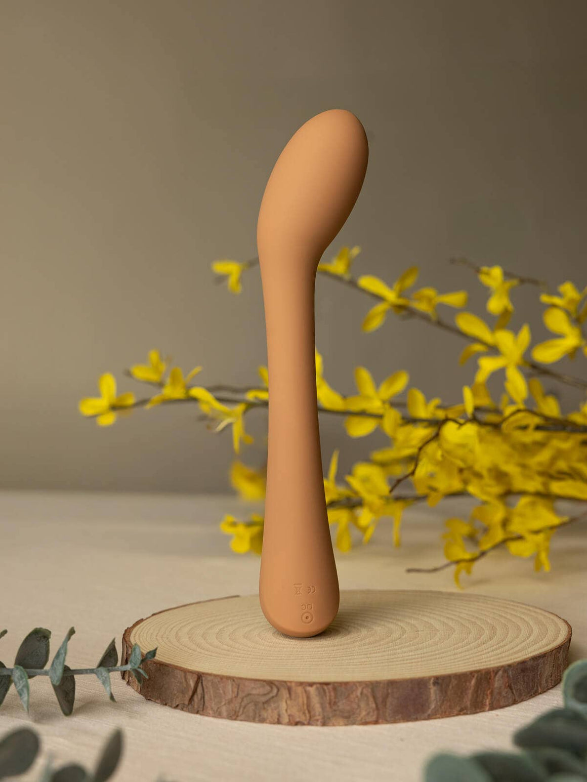 Cecily Curved G-Spot and Wand-Style Vibrator