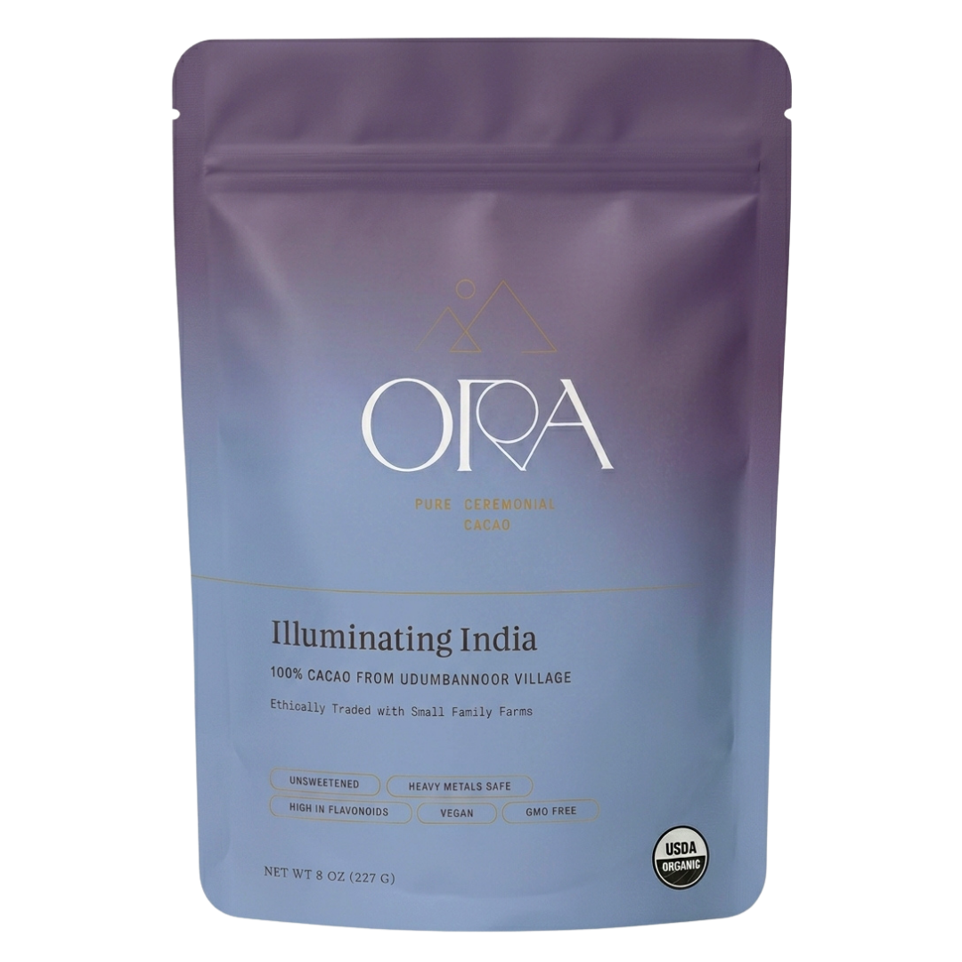 Ceremonial Cacao | Illuminating India 100% Organic Cacao