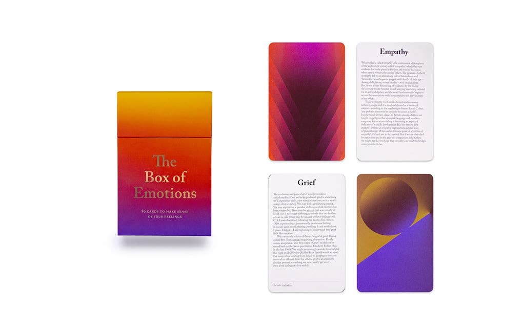 The Box of Emotions by Tiffany Watt Smith (Self-Help/Affirmation Cards)