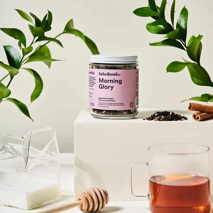 Morning Glory - Superfood Tea Blend 226.8g-Lake Oak Tea