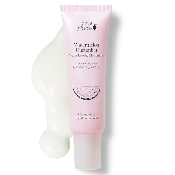 Watermelon + Cucumber Water Locking Moisturiser - 100% Pure