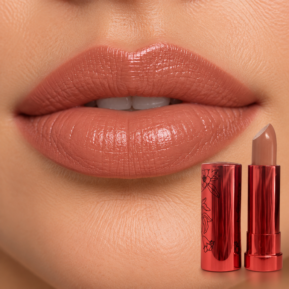 Buttercup Fruit Pigmented® Pomegranate Oil Anti-Aging Lipstick - 100% Pure