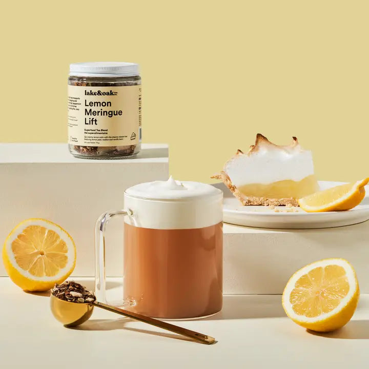 Lemon Meringue Lift - Superfood Tea Blend 300g-Lake Oak Tea