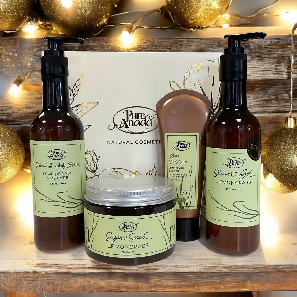 Christmas Body Spa Lemongrass - Pure Anada