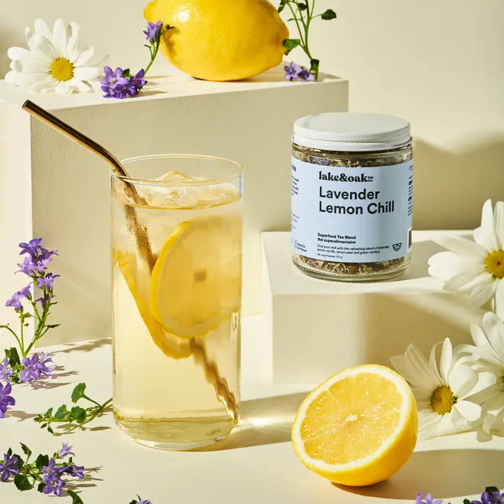 Lavender Lemon Chill - Superfood Tea Blend226.g-Lake Oak Tea