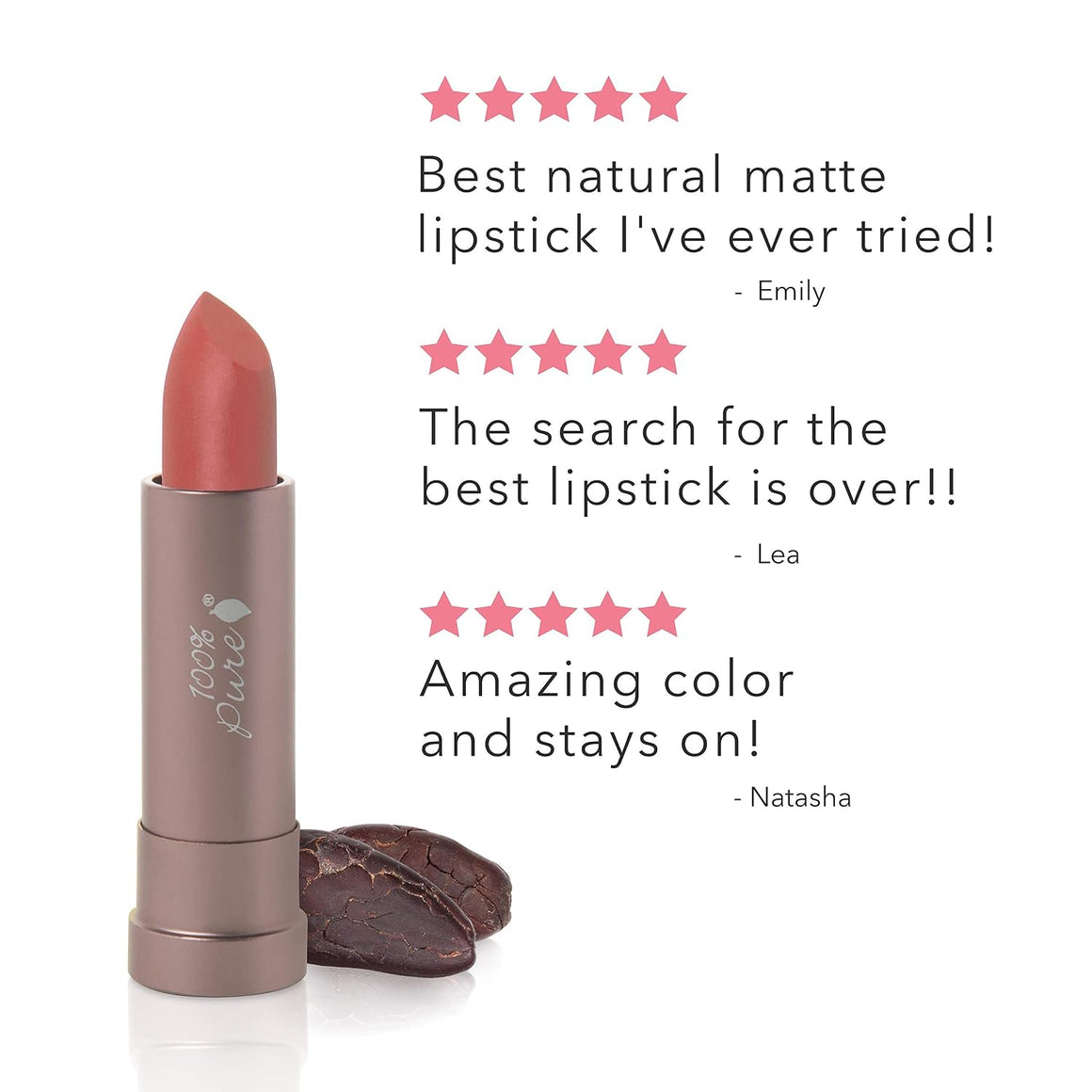 Savanna Fruit Pigmented® Cocoa Butter Matte Lipstick - 100% Pure (Copy)
