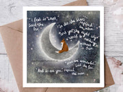"Small" Encouragement & Reflection Card by Fox Under The Moo
