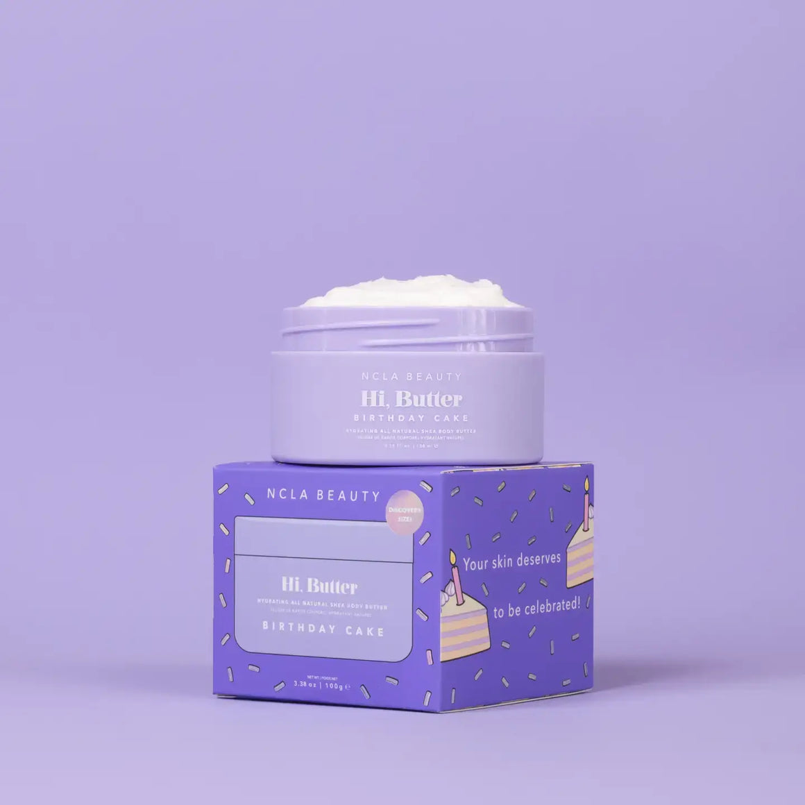 Hi, Butter Shea Body Butter - Birthday Cake Discovery Size