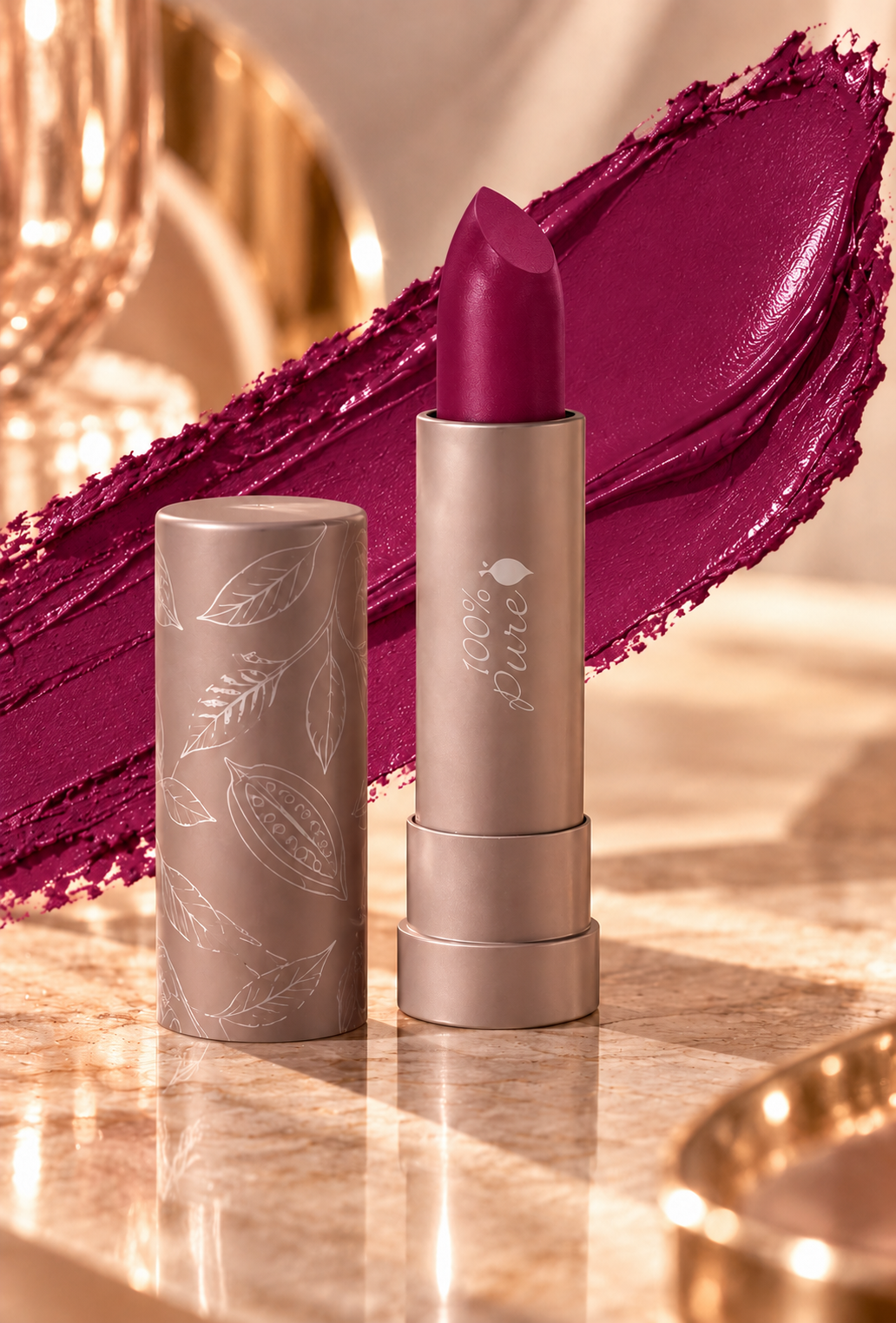 Hyacinthus Fruit Pigmented® Cocoa Butter Matte Lipstick – 100% Pure