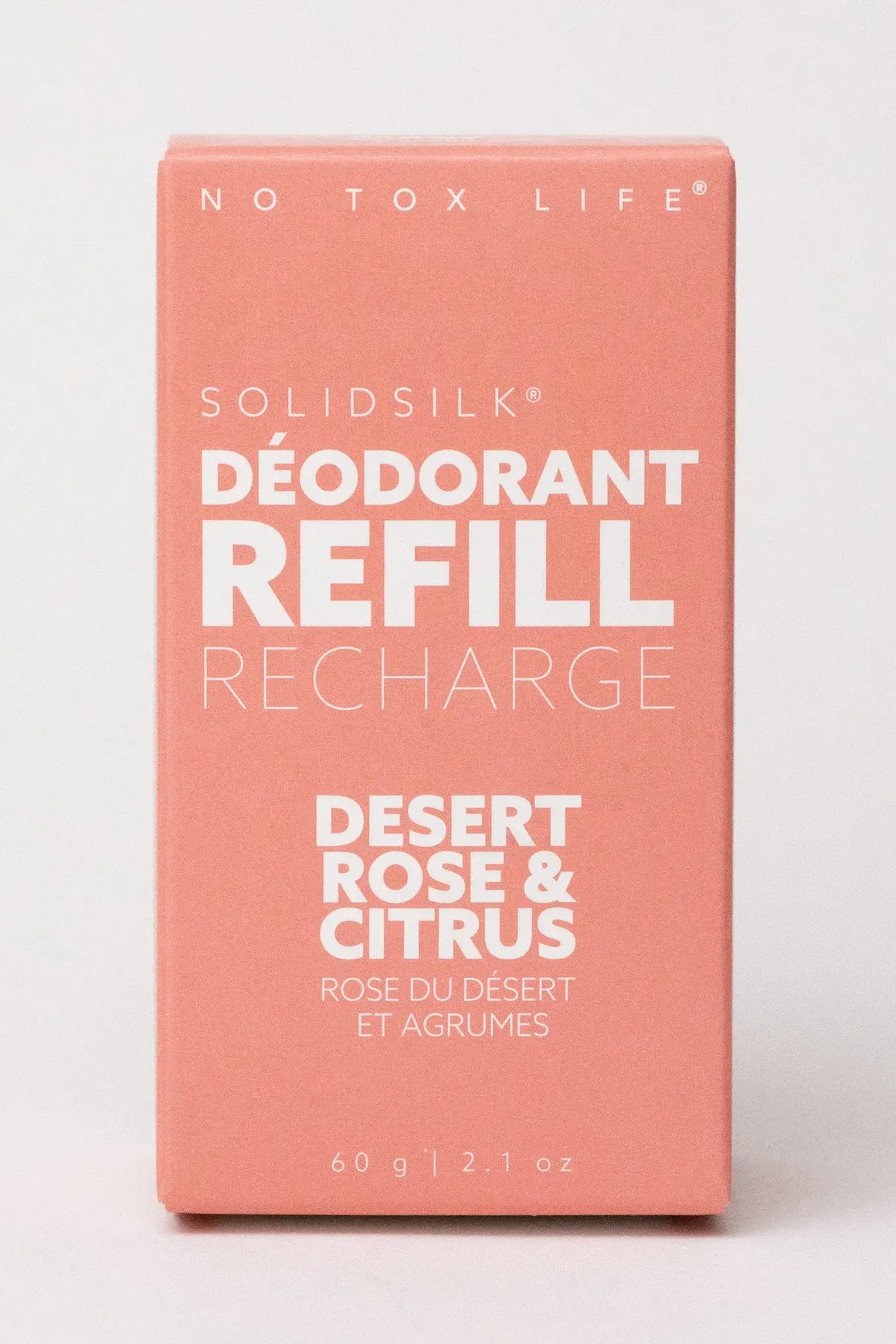 SOLIDSILK® Deodorant Refill Capsule (Desert Rose + Citrus) - No Tox Life