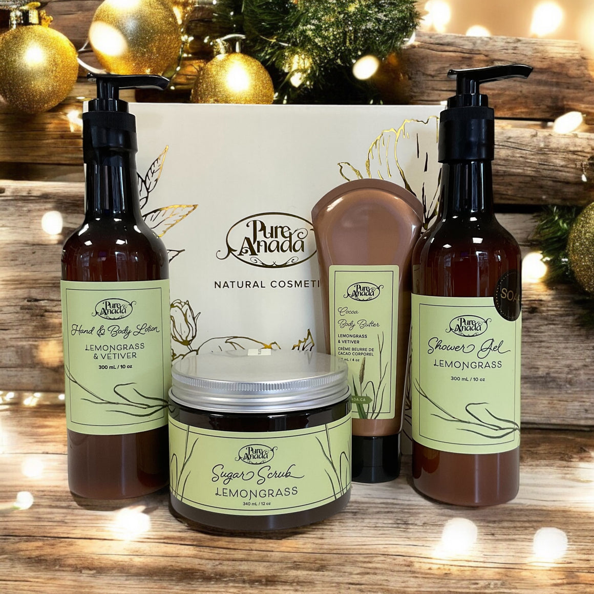 Christmas Body Spa Lemongrass - Pure Anada