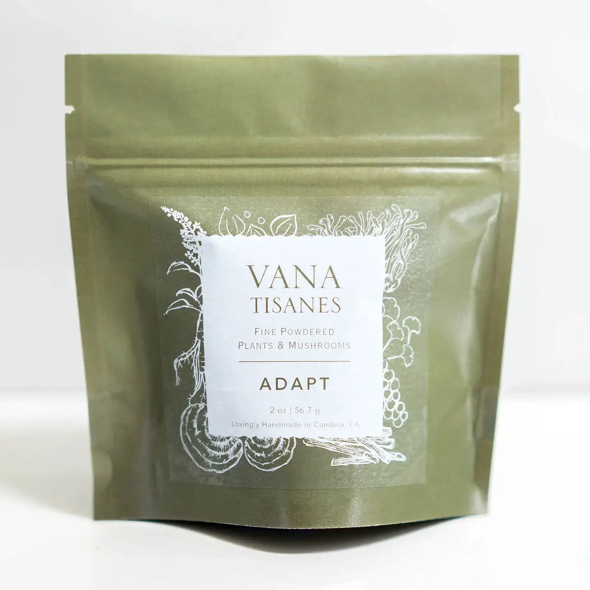 Adapt Plant & Mushroom Powder For Stress Balance