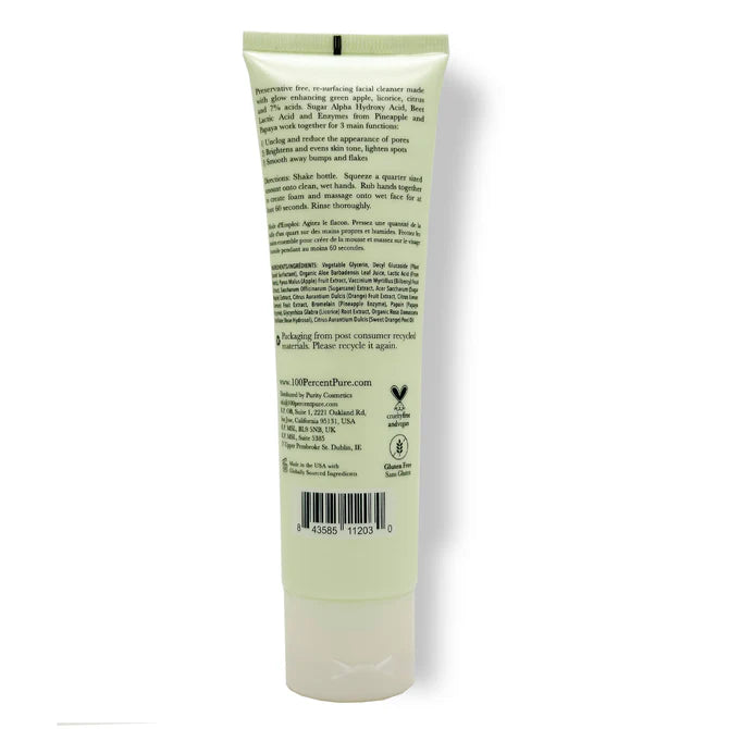 Apple Enzyme Exfoliating Cleanser - 100% Pure