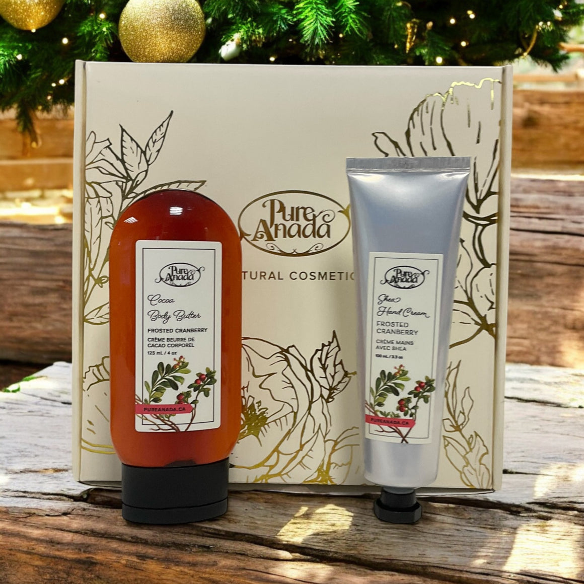 Christmas Hand & Body Creme Frosted Cranberry Pure - Anada