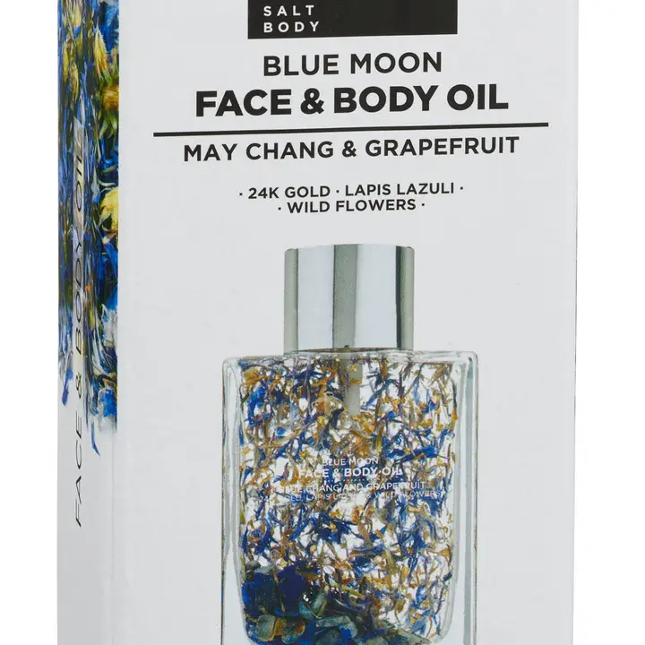 Face & Body Oil - Blue Moon - 100ml - Summer Salt Body