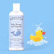 Baby Shampoo & Body wash Unscented 250ml - Carina Organics