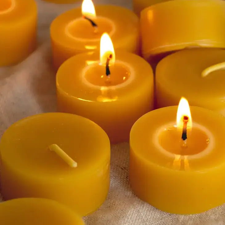 Beeswax Tealights by Goldrick