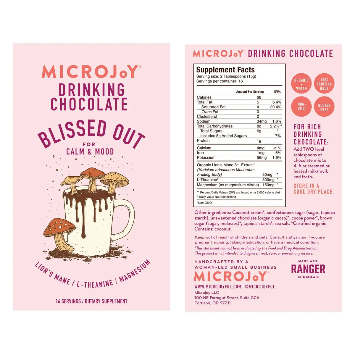 Blissed Out Seasonal Drinking Chocolate – Microjoy