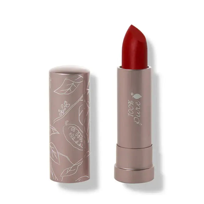 Blood Orange Fruit Pigmented® Cocoa Butter Matte Lipstick - 100% Pure