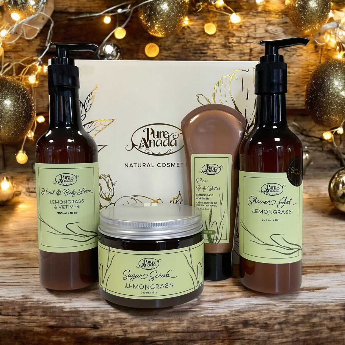 Christmas Body Spa Lemongrass - Pure Anada