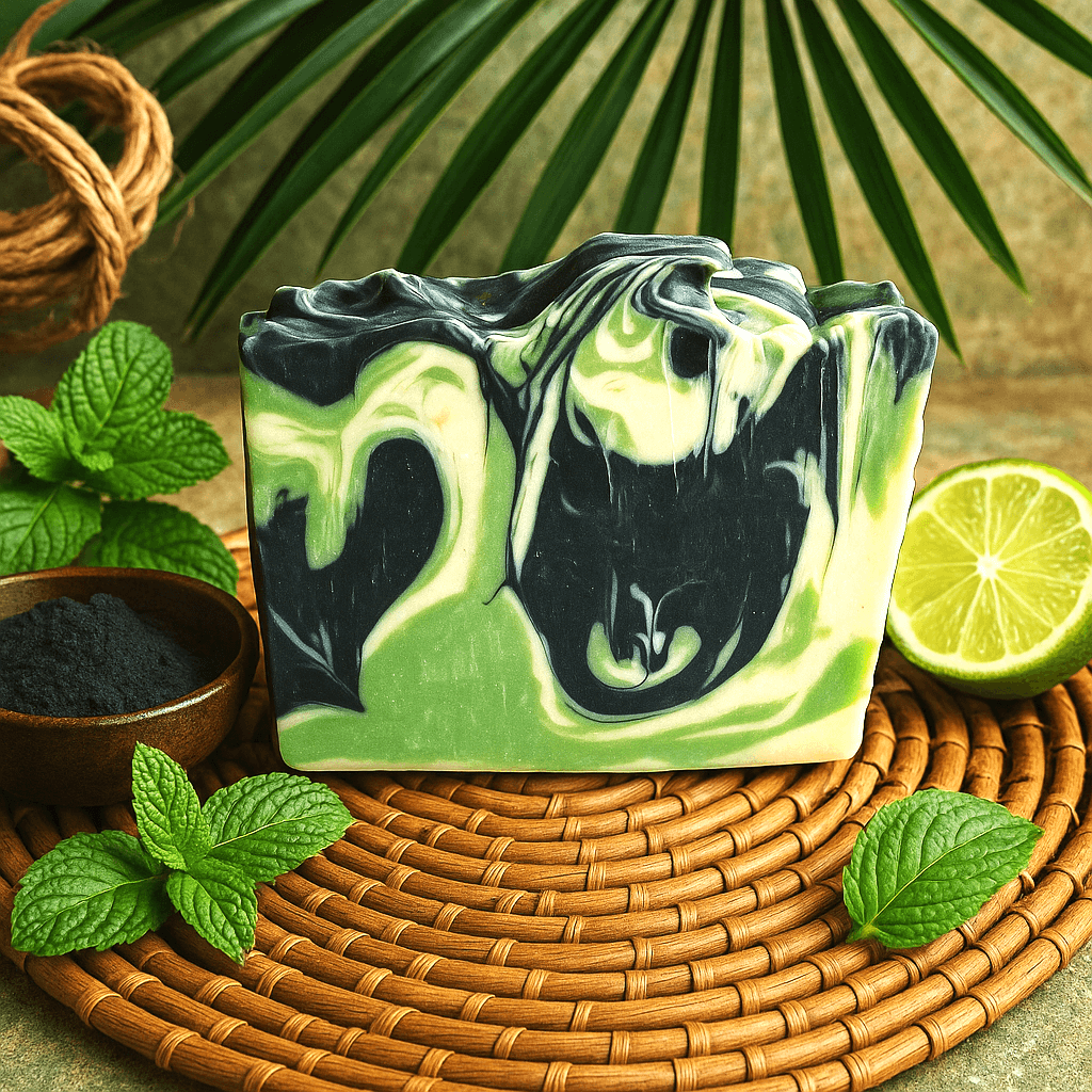 Charcoal Mint Soap Bar - Soap Boutique