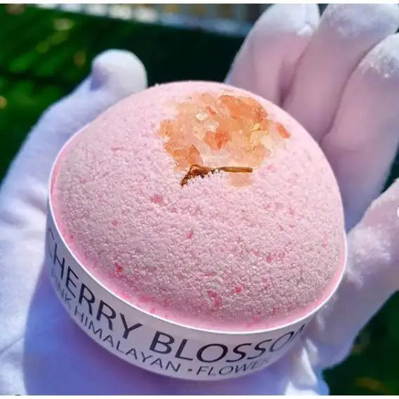 Cherry Blossom and Himalayan Salt Large Bath Bomb