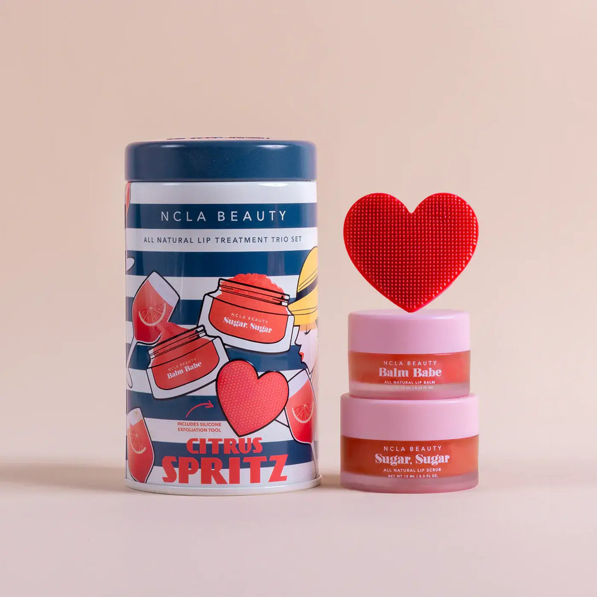 Citrus Spritz Lip Care Duo + Lip Scrubber