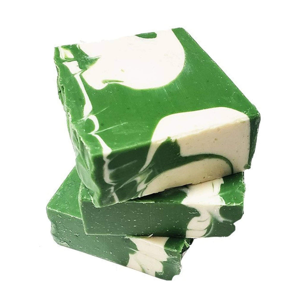 Coconut Lime Bar Soap -  Soap Boutique: Handcrafted green and white artisan soap bars with tropical scent.