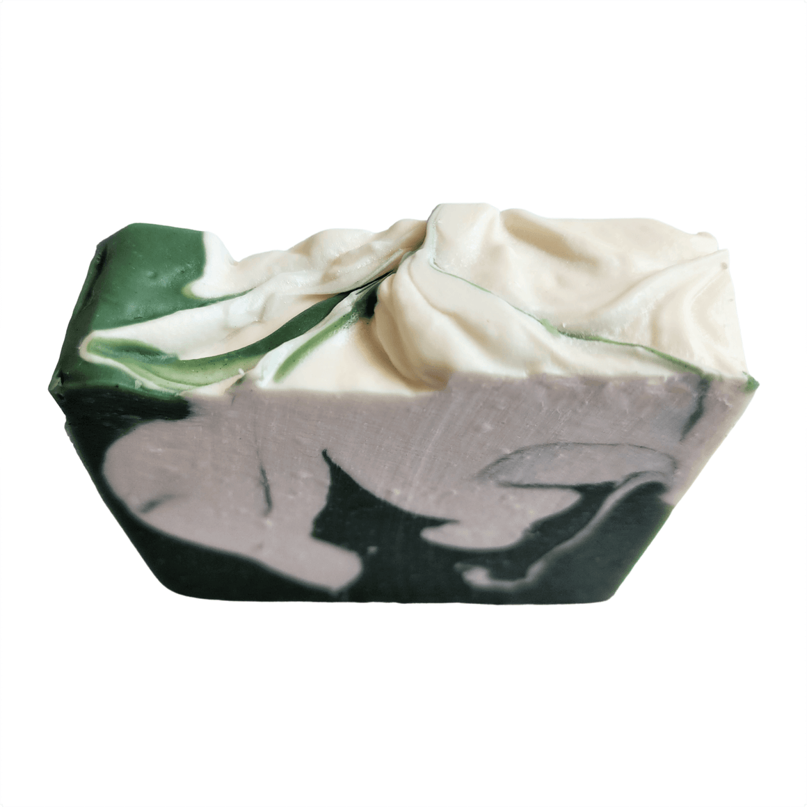 Coconut Lime Bar Soap -  Soap Boutique, artisan soap with creamy coconut and zesty lime in vibrant green and white swirls.