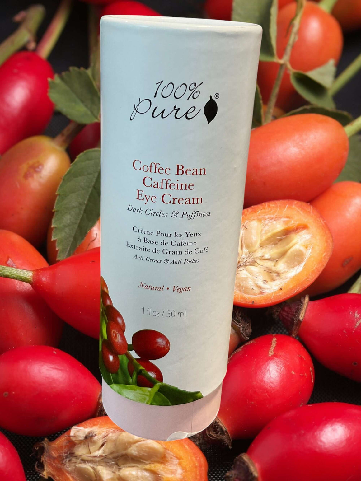 Coffee Bean Caffeine Brightening Eye Cream - 100% Pure 30 ml