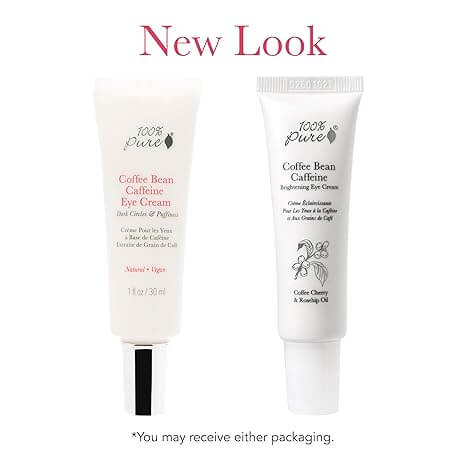 Coffee Bean Caffeine Brightening Eye Cream - 100% Pure 30 ml