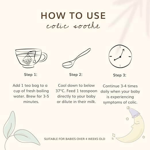 Colic Soothe (Organic Tea For Babies) - Mummy's Organics