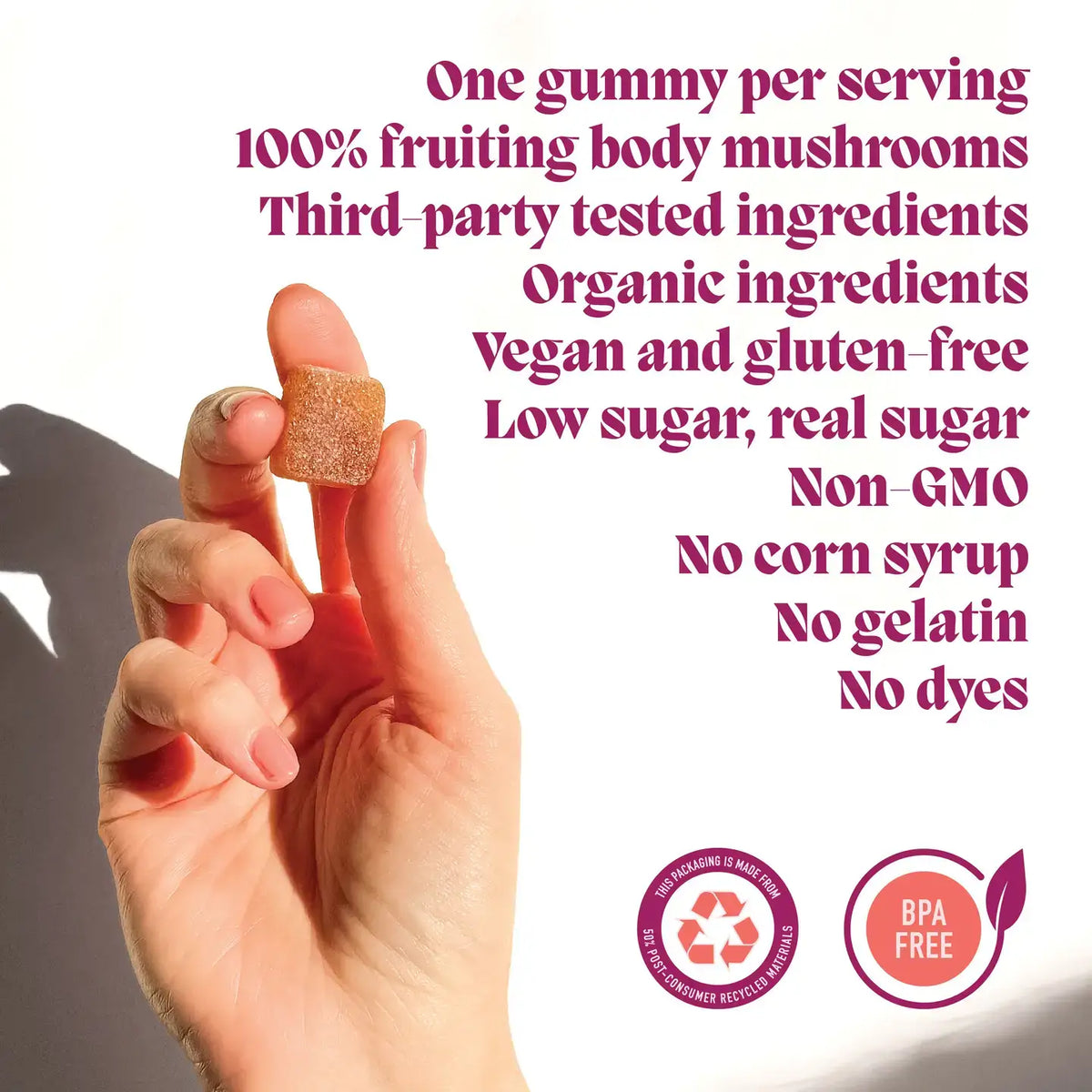 Concentrate Mushroom Gummies – Microjoy