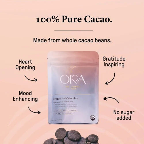 Connected Colombia - 100% Pure Organic Ceremonial Cacao